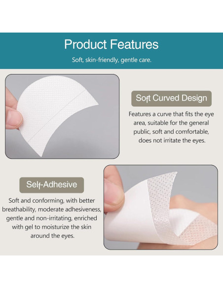 150 Protectores de Sombra de Ojos Kootinn - Plantillas Desechables