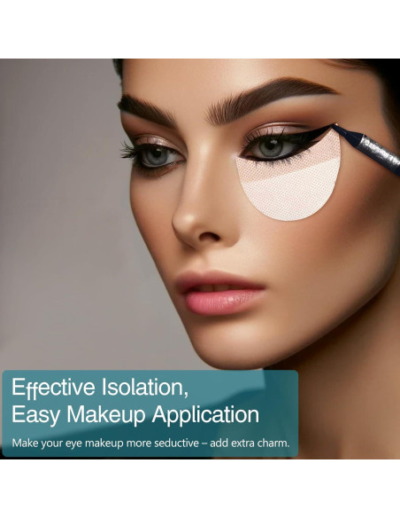 150 Protectores de Sombra de Ojos Kootinn - Plantillas Desechables