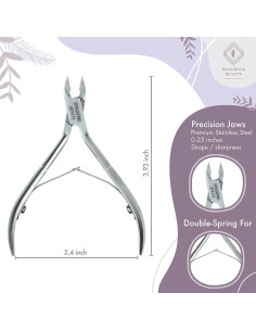 Cortador de Cutículas BOXGROVE Beauty Profesional 10 cm 2