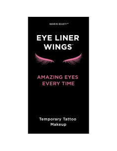 Alas de Delineador de Ojos Nahrin Beauty - 24 Pares Delgado Negro 2