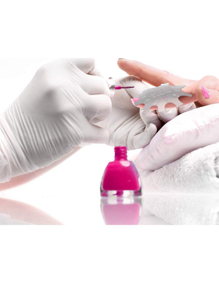 DANNEASY Cortadora de Gel Acrílico Francesa 3Pcs + Pegatinas