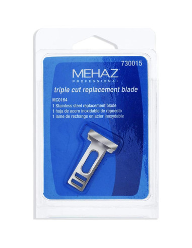 Cuchilla de Reemplazo Mehaz Triple Corte para Cortador de Uñas