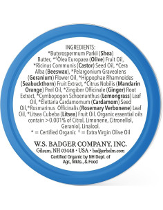 Bálsamo Orgánico para Cutículas Badger 21g - Crema Natural Hidratante 2