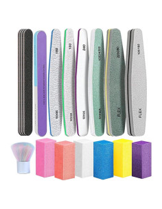 Kit de Manicura TONOKAILS 18 Piezas - Archivos y Pulidores de Uñas