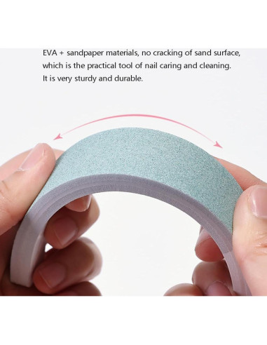 Kit de Manicura TONOKAILS 18 Piezas - Archivos y Pulidores de Uñas