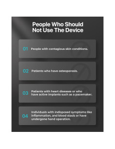 Masajeador de Mano ALLJOY AJHDM22 Inalámbrico con Calor 2