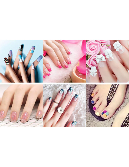 Kit de Manicura TONOKAILS 18 Piezas - Archivos y Pulidores de Uñas