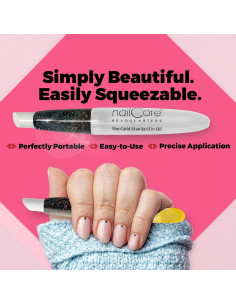 Bolígrafo de Aceite para Cutículas Rellenable Bliss Kiss Holo 2