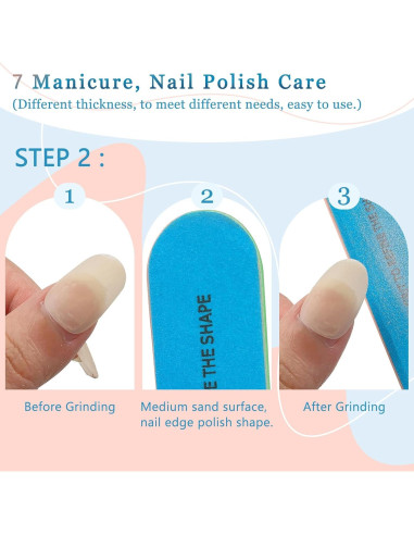 Paquete de 3 Limpiadores de Uñas Todo en Uno LNAUJS