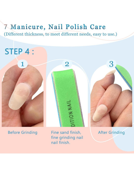 Paquete de 3 Limpiadores de Uñas Todo en Uno LNAUJS