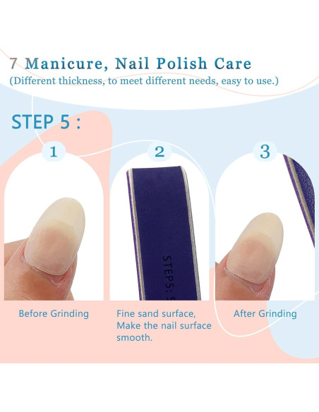 Paquete de 3 Limpiadores de Uñas Todo en Uno LNAUJS