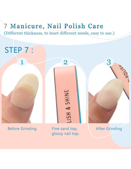 Paquete de 3 Limpiadores de Uñas Todo en Uno LNAUJS