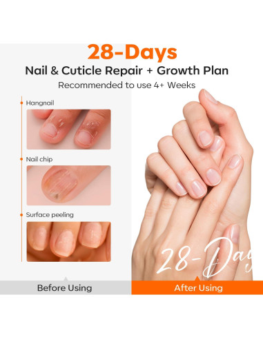 Aceite de Cutícula Modelones 10ml - Crecimiento y Fortalecimiento