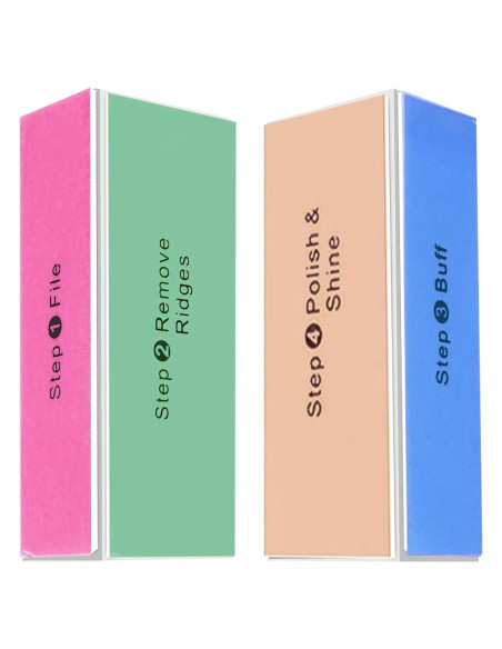 Bloque de Lima de Uñas SKYPIA 4 Vías - 2 Unidades