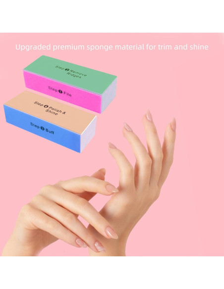 Bloque de Lima de Uñas SKYPIA 4 Vías - 2 Unidades