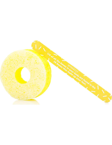 Spongellé PediPOP! Naranja Jugosa - Buffer y Lima para Pies 85g