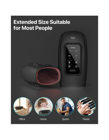 Masajeador de Mano ALLJOY AJHDM22 Inalámbrico con Calor