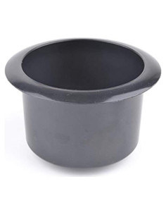 Portavasos de Plástico Negro 2 Pcs para Sofá y Barco