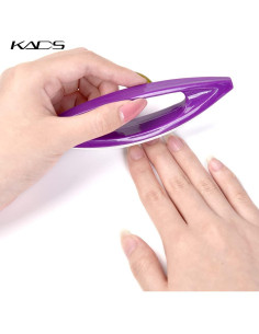 KADS Kit 2 Pcs Limpiador Chamois para Uñas Brillantes 2