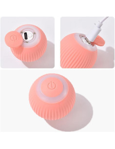 Wloom Bola de Gato Rosa - Juguete Interactivo 4 cm 2