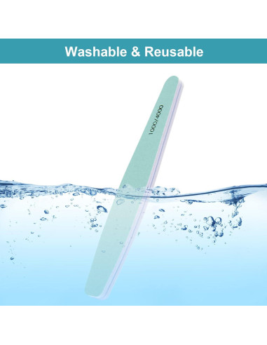 15 Limas de Uñas 1000/4000 Grit Diesisa para Manicura