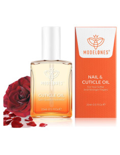Aceite de Cutícula Modelones 15ml - Crecimiento y Fortalecimiento Rosa