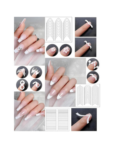 Kit de Estampado de Uñas Gorvalin - Arte de Uñas DIY Completo