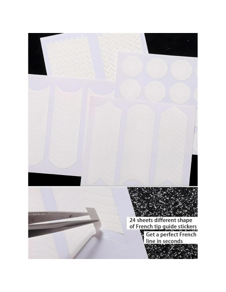 Kit de Estampado de Uñas Gorvalin - Arte de Uñas DIY Completo