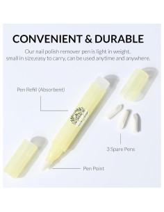 Set de 4 Correctores de Esmalte de Uñas Ownest con Recambios 2