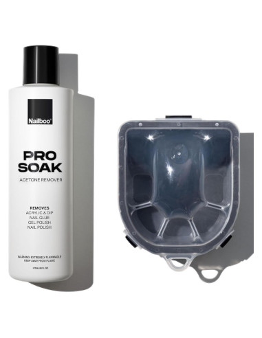 Removedor de Esmalte de Uñas Nailboo 100% Acetona 473 ml