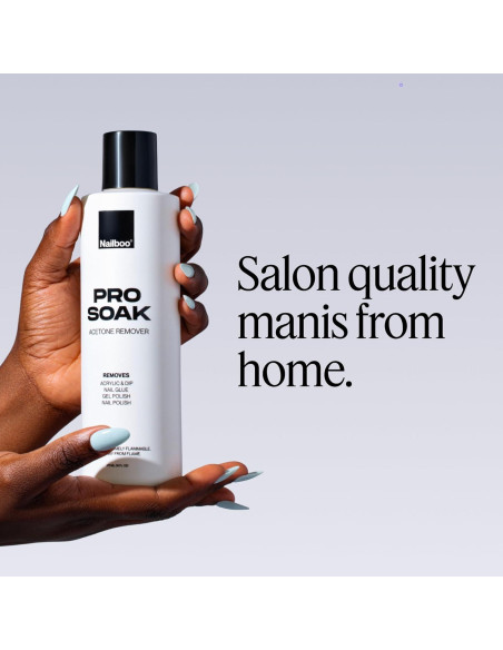 Removedor de Esmalte de Uñas Nailboo 100% Acetona 473 ml