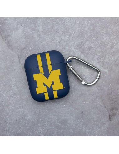 Funda Affinity Michigan Wolverines para AirPods Gen 1 y 2