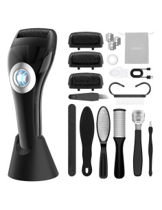 Removedor de Callos Eléctrico AOMEES BK-511 10 en 1 Negro