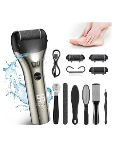 Removedor de Callos Eléctrico Bubbacare 16 en 1 con 3 Velocidades