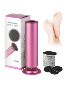 Removedor de Callos Eléctrico Jingrucc con 60 Discos de Lija