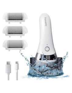 Removedor de Callos Eléctrico Fooseey con 3 Cabezas y Carga USB