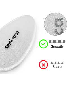 Lima de vidrio para pies Sunivaca - Removedor de callos 14x7cm 2