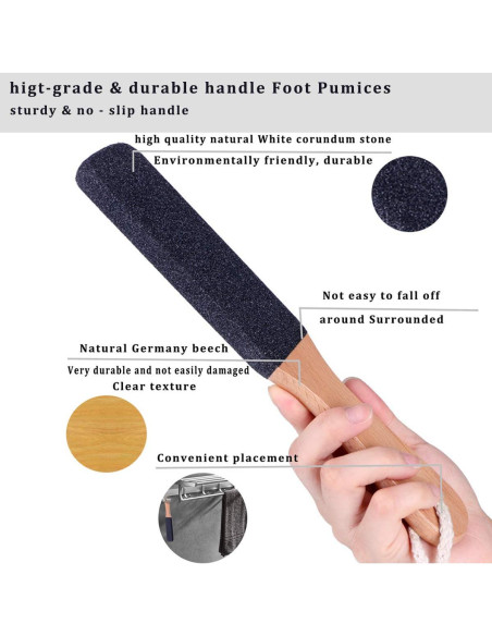 Lima para Pies Kinepi - Removedor de Callos Profesional 25cm