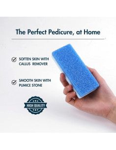 Piedras Pumice DeEnti - Paquete de 6 para Pedicura Profesional 2