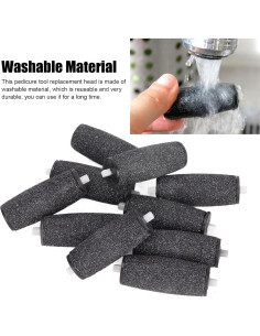 Rodillos de Reemplazo para Lima de Pies Brrnoo - 10 Piezas 2