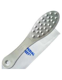Raspador de pies de acero inoxidable Imperial Feet 21x5cm