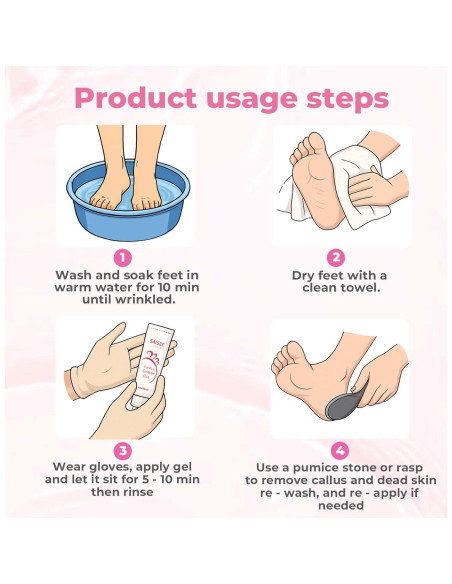 Removedor de Callos Saisze Gel Profesional 227g con Cepillo Removedor de Callos Saisze Gel Profesional 227g con Cepillo