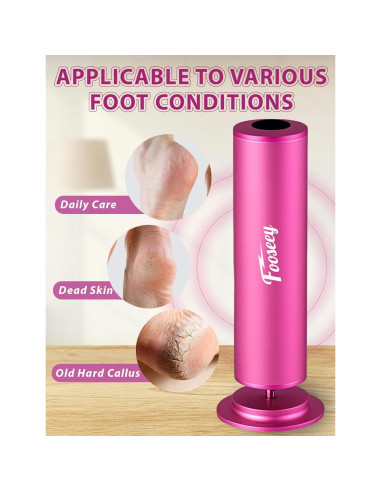 Lima Eléctrica para Pies Fooseey - Removedor de Callos Profesional