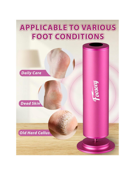 Lima Eléctrica para Pies Fooseey - Removedor de Callos Profesional
