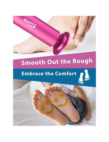 Lima Eléctrica para Pies Fooseey - Removedor de Callos Profesional