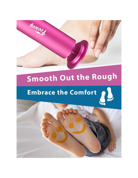 Lima Eléctrica para Pies Fooseey - Removedor de Callos Profesional