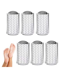 6 Piezas Lima de Pies Paddsun Removedor de Callos Acero Inoxidable