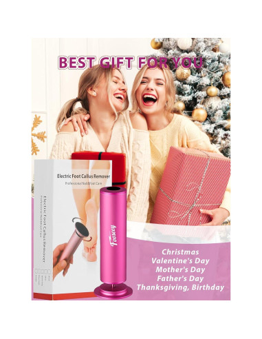 Lima Eléctrica para Pies Fooseey - Removedor de Callos Profesional