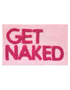 Alfombrilla de Baño Desnudo Nuevo Mungo Rosa 79x51 cm