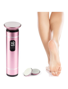 Removedor de Callos Eléctrico Inalámbrico Each Cool - Lima de Pies Rosa